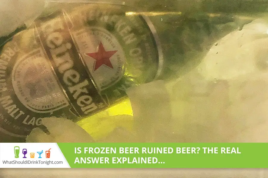 Is a beer that was frozen still drinkable when it's thawed? - Quora